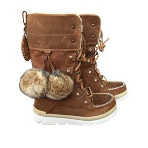 NWOB- Manitobah Waterproof Pacific Winter Women’s V2 Boots- Size 6